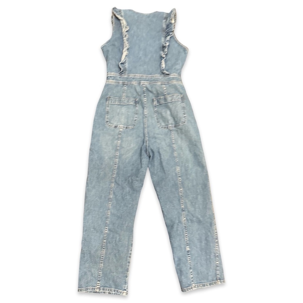 Madewell Blue Women’s Madewell Denim Zip Jumpsuit – Size 10 - Picture 7 of 7